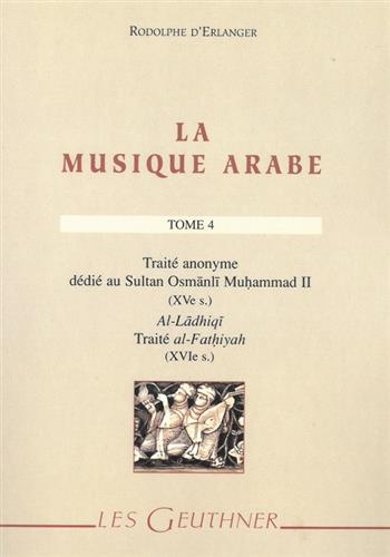 Image de La musique arabe : Tome 4