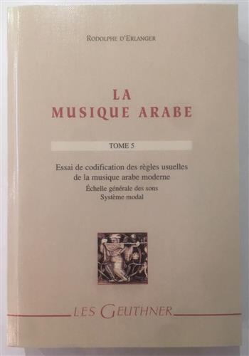 Image de La musique Arabe : Tome 5